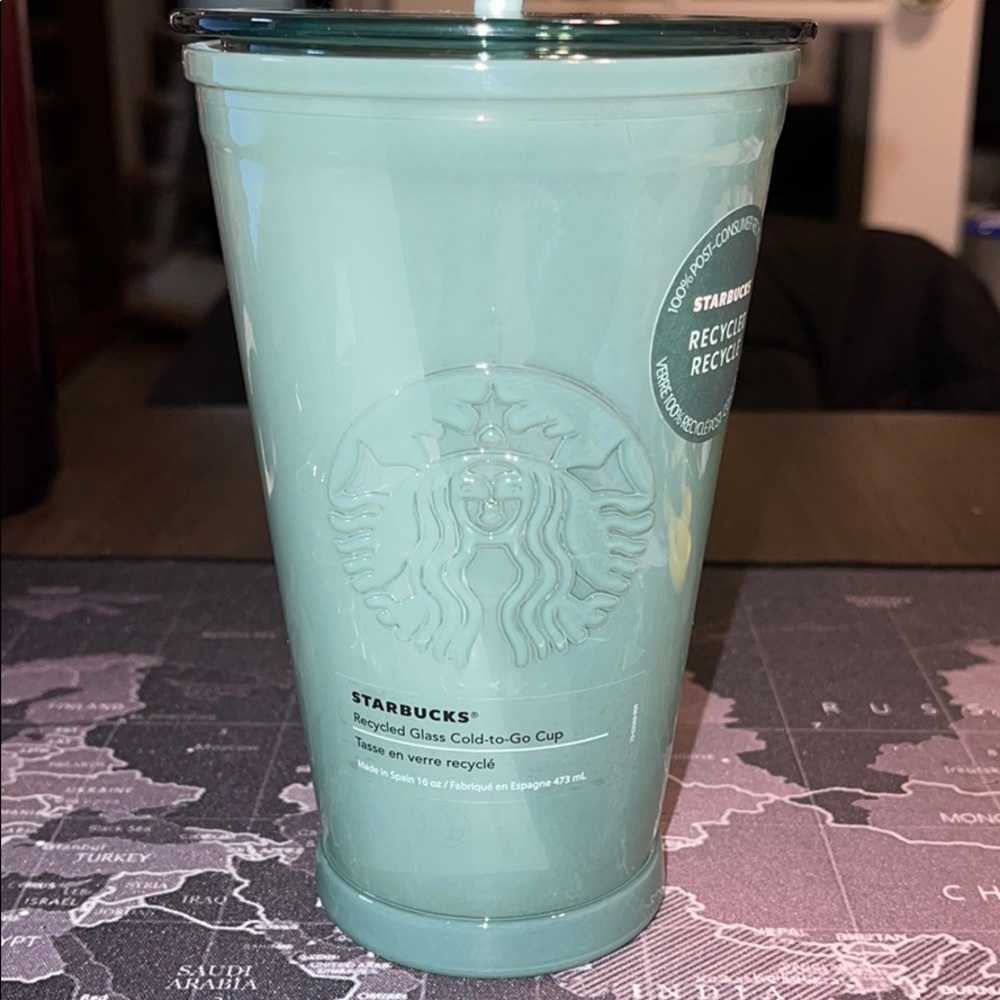 Starbucks 2021 recycled glass